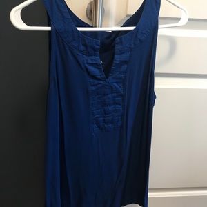 Merona blue tank top